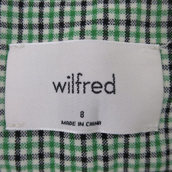 Wilfred Gingham Check Paperbag Shorts Size 8 - Picture 5 of 7